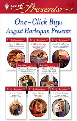 Title details for August Harlequin Presents by Lucy Monroe - Wait list